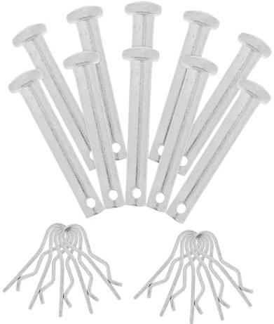 DECOMELODY Lot De 10 Outils À Cliquet Pour Échafaudage Goupille De Fixation De Remplacement