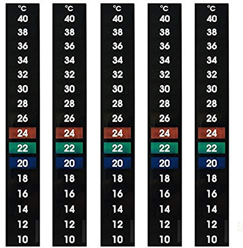Home Brew Online 5 Pack - Stick-on LCD Thermometer