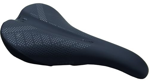 WTB Pure Medium Cromoly Black Saddle, Cromoly/Black