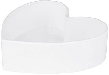 Räder Porzellan Herzschale, weiß, Porzellan