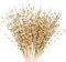 MACTING 12Pack künstliche Glitter Beerenstamm Ornamente, 45cm Gold Beeren Stiele Zweig dekorative Sticks für Christbaumschmuck Weihnachtsdeko Adventskranz Deko Weihnachtsgirlande Türkranz Weihnachten