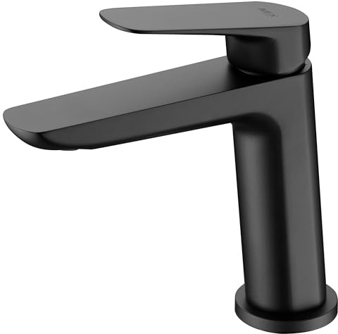 IMEX BDZ044-1NG BELGICA Grifo de Lavabo Negro Mate