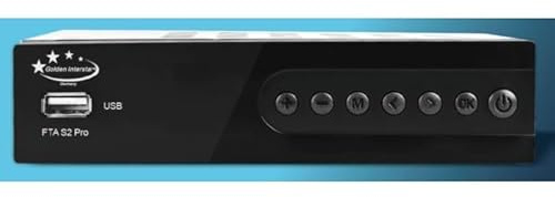 Golden Interstar FTA Pro+ Free To Air High Definition Satellite Receiver
