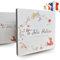 Livre de naissance bébé - Album de 150 Pages pour coller vos Photos et Ecrire tous les souvenirs des 5 premières années - Cadeau de naissance fille ou garçon idéal - Journal de future maman