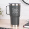 Wanapix | Taza Térmica Personalizada de Doble Capa | Capacidad 600 ml | Color Gris | Conserva Frío y Calor durante Horas | Grabado con Nombre | Regalo para Profesores | Teacher Apple