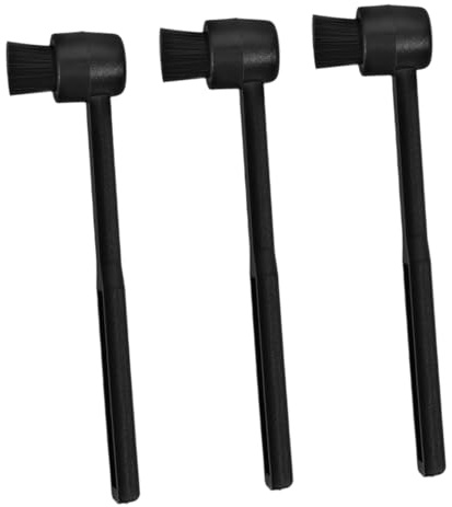 Sewroro 3pezzi Spazzola Per Stilo Di Dischi in Vinile Pulitore Per Puntine Accessori Per Pulizia Di Giradischi e Stili in Vinile