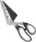 Tagliapizza con sollevatore per pizza, coltello per pizza integrato, 27 cm
