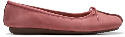 Clarks Damen Freckle Ice Ballerinas, Dusty Rose NBK, 38 EU