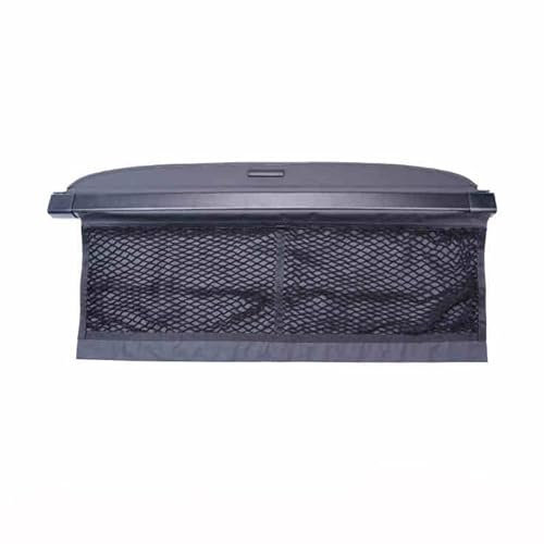 7ffeiLL Copertura Bagagliaio Posteriore Retrattile per Smart Fortwo 451 2009-2014, Copertura Vano di Carico, Copertura di Protezione Bagagliaio, Tendina Avvolgibile Sicurezza Protezione