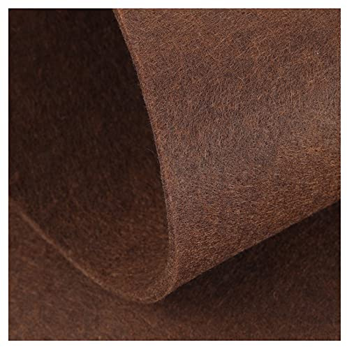 Generic Tessuto, Feltro Tessuto 5Mm Di Spessore per Cucire Artigianato Patchwork Craft Progetti/Caffè Profondo/0,9 * 1M