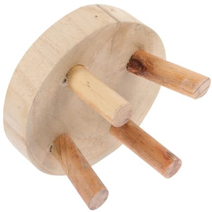 HEMOTON Supporto in Legno per Vasi e Bonsai, Rialzo Decorativo Basso