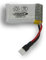 JAMARA 423193 AX8 Lipo 3,7V 300mAh 1,11Wh, leistungsstarker, Wieder aufladbarer Akku, hoher Energiegehalt bei geringer Selbstentladung, weiß