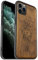 Carveit Natural Wood Case for iPhone 11 Pro Max [Wood & Soft TPU] Shockproof Hybrid Protective Cover Unique & Classy Wooden Case Compatible with 11 Pro Max Luxury (Viking Compass Vegvisir-Walnut)
