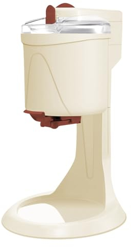 Machine à crème glacée automatique, machine à crème glacée molle à l'ancienne de 1 litre, machine à servir molle aux fruits, pour préparer des sorbets, des sorbets et des glaces aux fruits sains