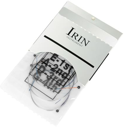 Levemolo 4stücke Teiliges Set Geigensaiten Für Anfänger Langlebige Violin Ersatzsaiten Mit Außergewöhnlichem Und Standardspannung Für Klassisches