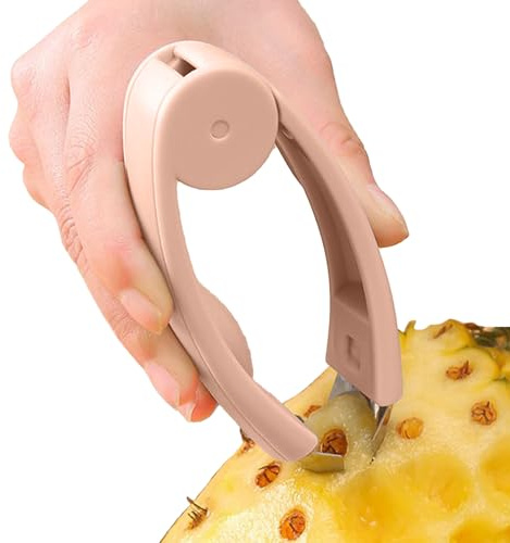 Sucritude Quitaojos de Piña, Cortador Quitapuntas De Piña De Acero Inoxidable, Pinzas Multiusos Para Cocina Hogar Restaurante Pícnic Camping