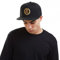 Marvel Herren Avengers Logo Baseball Cap, Schwarz (Black Black Blk), Einheitsgröße