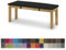 yaoumeo Bankauflage Sitzkissen,Bankkissen,140x40x5cm Gartenbank Auflage,Waschbar-Abnehmbarem,Mehrere Farbgrößen Verfügbar(Schwarz)