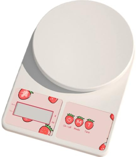 Luxylei Digital Kitchen Weighing Scales, Abs Food Scale with Oz/g Units Battery Power Cooking Scale Ideal for Meal Prep, Cooking, Baking