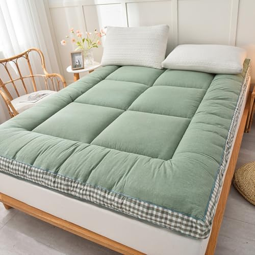 GYCS Futon Plegable Enrollable, Futon Japones, Colchoneta Dormir Suelo, Colchón Enrollable para Invitado, Sofás para Tumbonas, Colchoneta, Tumbona Suave Y Transpirable,9,120x200x8cm