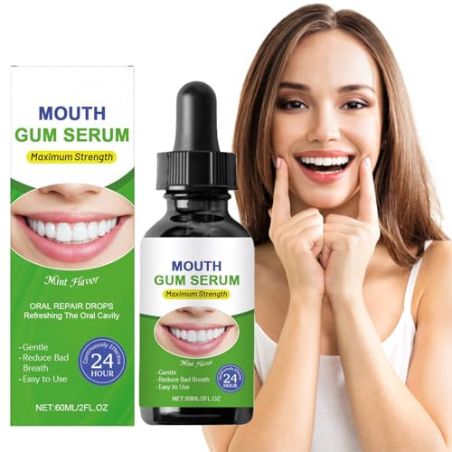 Cutiolly Gocce per Ricrescita Delle Gengive, Gel per Rigenerazione delle Gengive, Riparazione Ricrescita delle Gengive, Collutorio Naturale per l'Igiene Orale, 20g