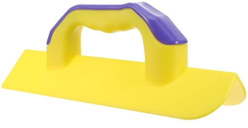 Ciieeo Cazzuola per Finitura del Calcestruzzo in Plastica Resistente Raschietto da Muratore per Angoli Muro Spatola da Costruzione Versatile per Intonaco su Cemento e Cartongesso