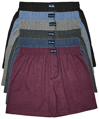 6 Boxershort 100% Cotone, Articolo: 6 Senza intervento SET08, Misura: XL-7