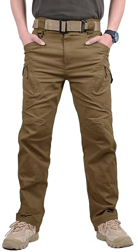 MAGCOMSEN Men's Outdoor Scratch-Resistant Tactical Pants | Tactical, Cargo, Outdoor, Fishing, Hiking, Travel, Daily Work, Lightweight, Scratch-Resistant, Durable, Soft Breathable