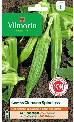 Vilmorin - Sachet graines Gombo Clemson Spineless