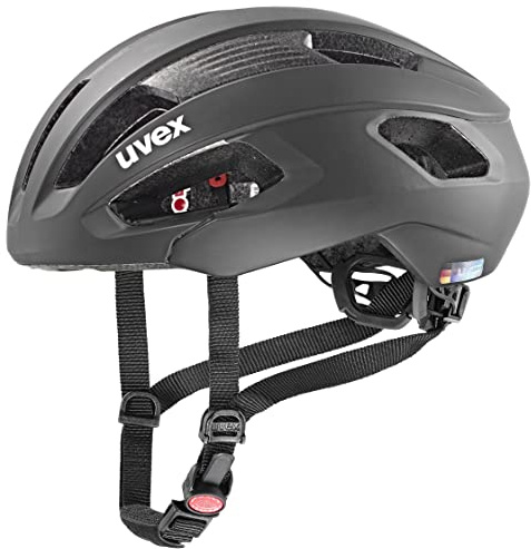 uvex Rise cc Fahrradhelm, All Black matt, 56-59 cm