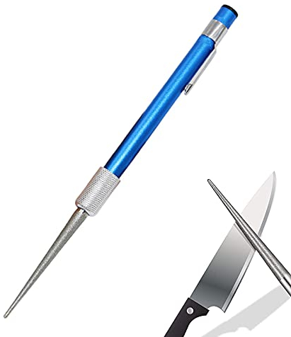 HAOBIN Pen Sharpener Schleifer Diamond Schleifstift Schleifer Diamant Schleifstein MesserschäRfer Mehrzweck-Schleifstein,Einziehbares Bleistiftspitzerwerkzeug,FüR KüChe,Outdoor-Abenteuer,1 StüCk