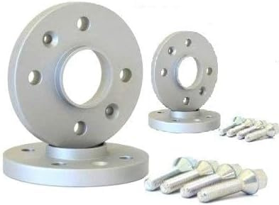 Generico Kit 4 DISTANZIALI Ruote Athena 16+20 MM. COMPATIBILI con BMW Serie 3 (G20 - G21) dal 2019 in Poi con BULLONI in Acciaio