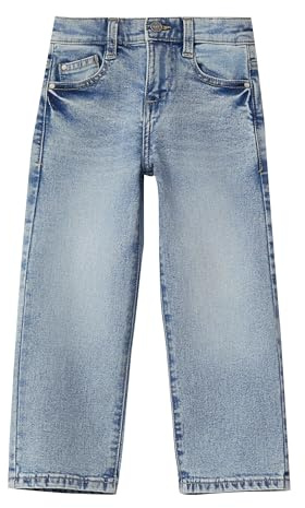 s.Oliver Junior 2179416 Pantaloni Baggy in Jeans, vestibilità Rilassata, 52Z2, 116 Bambino
