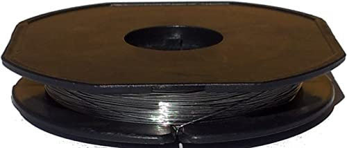 Generisch Ø 0,08mm Edelstahldraht AWG 40 Edelstahl VA 430 / V2a 304 / V4a 316L / V4a 317L (V4A / 317L, 100 Meter)