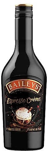 Baileys Espresso Creme Liqueur | Festive Gift | 17% vol | 50cl | Coffee Liqueur | Taste of Fresh Columbian Ground Coffee | Enjoy in an Espresso Martini