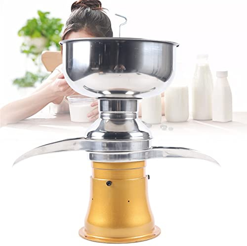 NadineDutol Elektrisk mjölkcentrifug, 50 l/h, mjölkseparator, mjölkkrämsavskiljare, elektrisk mjölkavskiljare för komjölk, getmjölk, separator för mjölkcentrifug