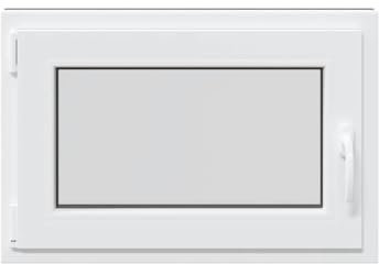 vidaXL Basement Window RISOR 50x75cm Anthracite - PVC Frame with Tilt & Turn Features for Versatile Ventilation and All-Weather Safety