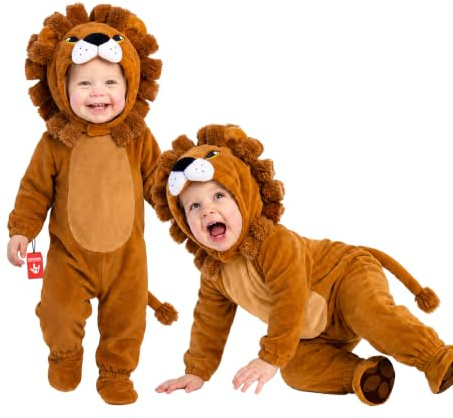 Morph Deguisement Lion Enfant, Deguisement Lion Bebe, déguisement Enfant Animaux, Costume Bébé Carnaval, Costume Halloween