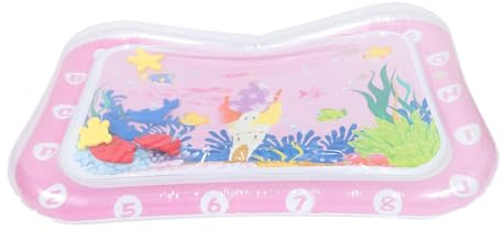 CORHAD Alfombra Inflable de Agua para Bebés en Pvc Inflado Seguro y Sellado Hermético, Adecuado para Boca Abajo y Estimulación Sensorial