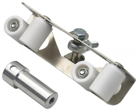 Opatiny Eckroller, Trockenbau, hochfeste Aluminiumlegierung mit Nylonrollen, verstellbare Innenecken und Teleskopstange, Weiß