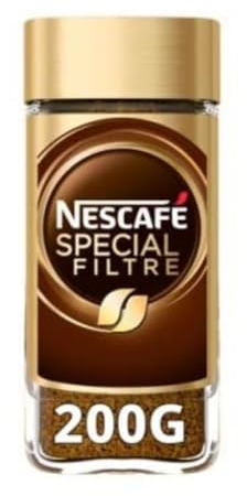Nescafé SPECIAL FILTRE RECETTE ORIGINALE DE RETOUR, Granulée Café Soluble, Flacon de 200g
