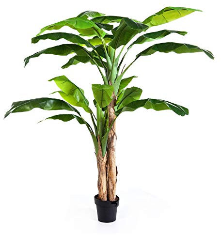artplants.de Konstgjord bananträd Amaru, grön, 180 cm