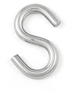 MASIDEF Gancio Zincato A S Diametro 3 Pezzi 20