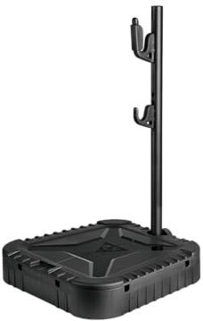 Topeak Tune-Up Station – All-in-One Bike Storage & Charging Stand with Adjustable Tool Organizer Box, Modular Add-On Support, 35 kg/77 lb Capacity, Aluminum Frame for Home or Garage Bike Setup