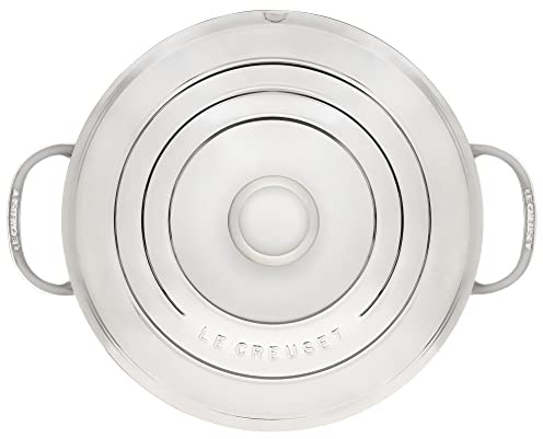 Le Creuset Tri-Ply Stainless Steel Rondeau Pan, 4.5 Quart
