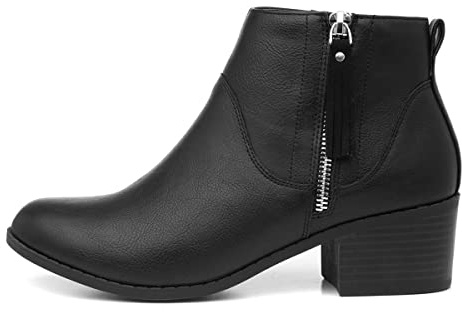 Lilley Maisy Womens Black Ankle Boot - Size 3 UK - Black