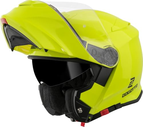 Bogotto H271 Klapphelm, neon-gelb, M