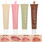 4 Farben Glänzend Lip Butter Balm Lipgloss Wasserfest Langanhaltend Feuchtigkeitsspendender und Pflegender Nährender,Reparierender,Glänzender Anti-Riss-Lippenglanz für Frauen