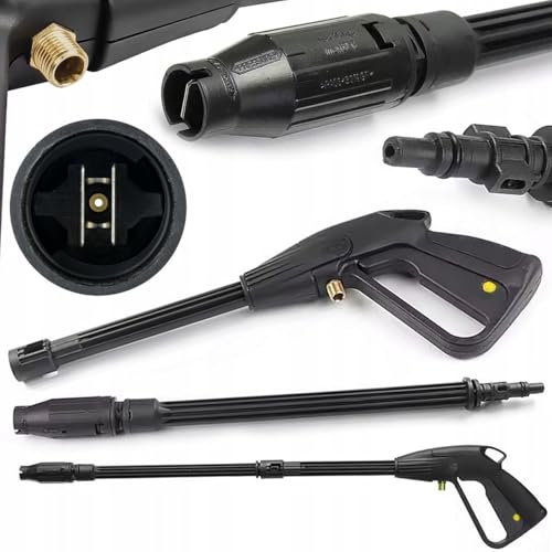 Hochdruckpistole mit M14-Gewinde – Kompatibel mit Kärcher K2-K7, Bosch, Lavor, Black&Decker | Ergonomisch | ca. 40 cm Lanze