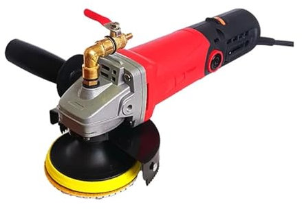 JHXHFJXZ Máquina pulidora de Agua, pulidora de Piedra de mármol, Molino de Agua húmedo, lijadora, fresadora de Agua, Amoladora Manual for Azulejos para pulir mármol, Granito y Piedra(Set 1)